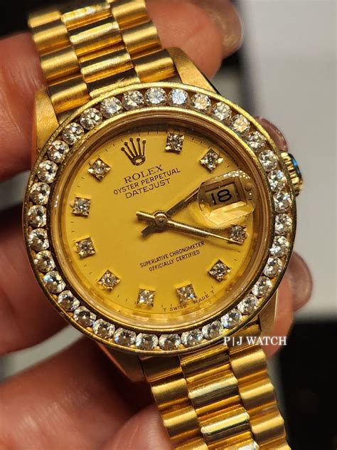 rolex ref 69138|rolex 69178 diamond dial.